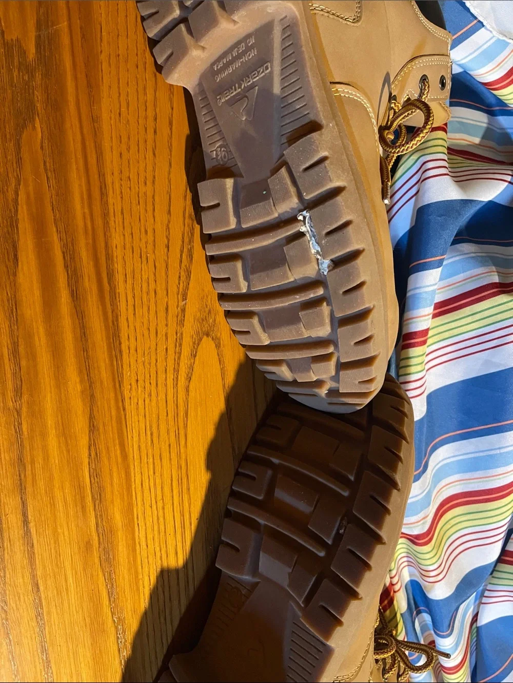 Kids Tan Lace-Up Outdoor Boots - Comfortable All-Weather Style